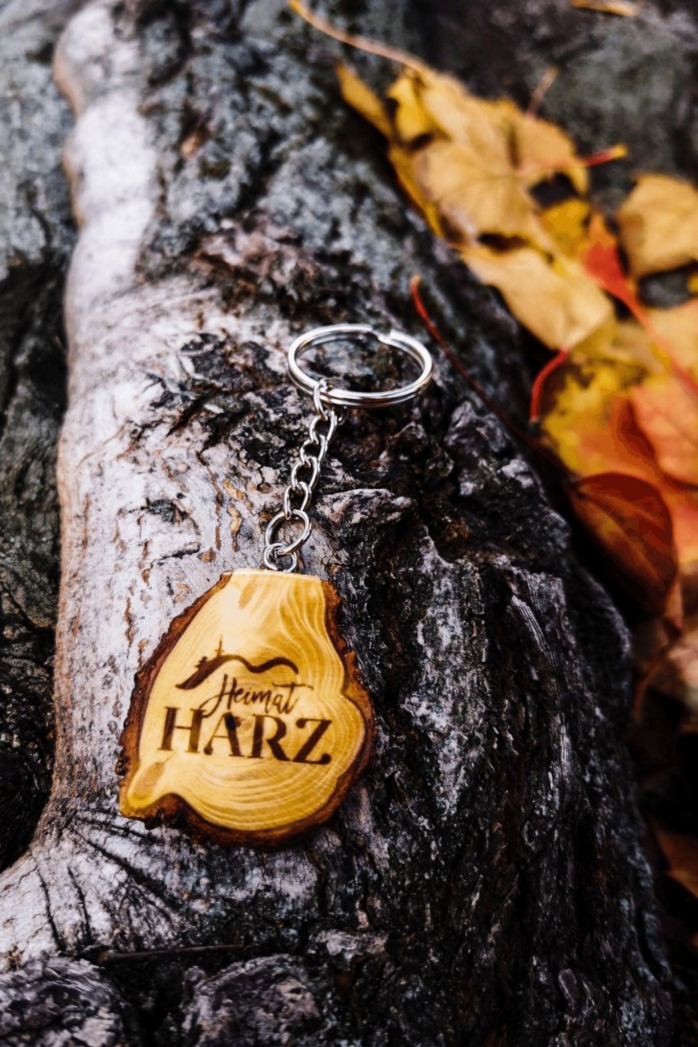 Der Schlüsselanhänger, der Bäume pflanzt - mit/ohne "Heimat Harz" Gravur - 1 Baum für den Harz - Heimat Harz Shop