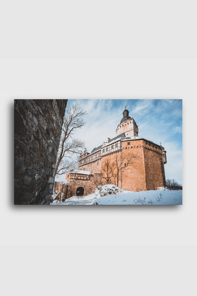 Burg Falkenstein - Leinwand mit Keilrahmen - Heimat Harz Shop