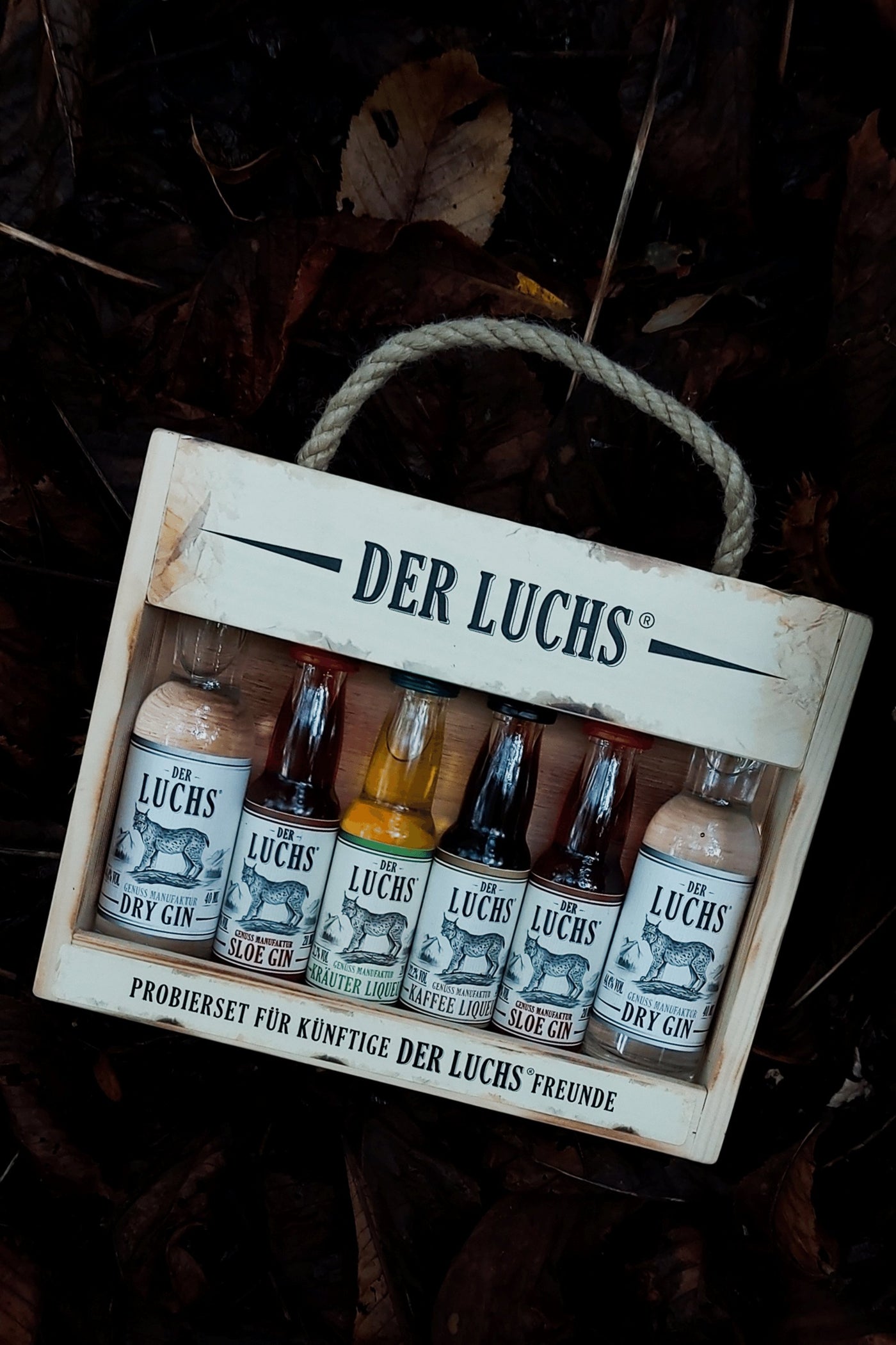 Mini-Geschenkbox DER LUCHS (Probierset) - Heimat Harz Shop